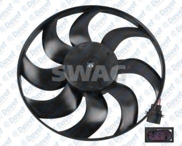 SWAG 30926860 Fan Motoru (300w 390mm) Cordoba Ibiza Iv V Fabia Roomster Polo